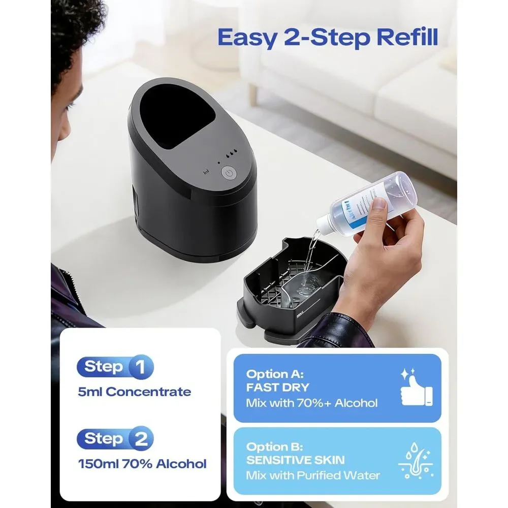 NEW Reusable Cartridge+3 Refills for BRAUN Clean & Renew Charge Stations 21+mo